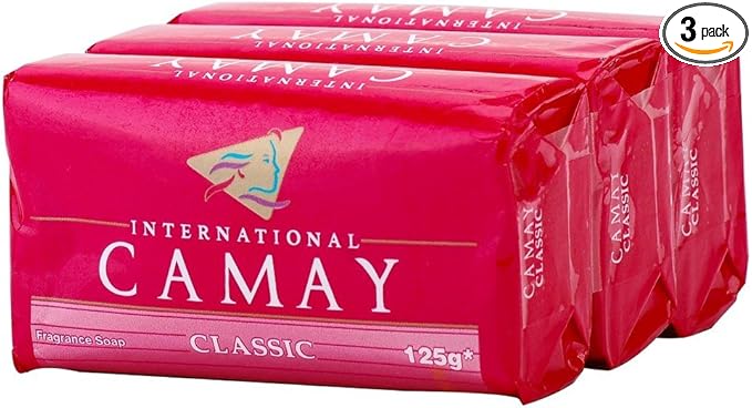 Camay Classic Soap Bar 125g (3-Pack) – International Version