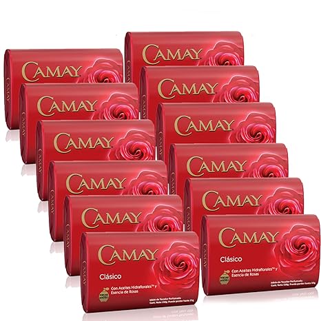 Camay Classic Fragrance Beauty Soap Bar 125g (24-Pack)